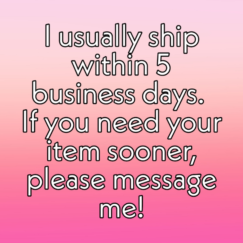 ⚠️ Shipping info⚠️